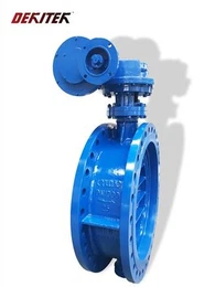Válvula Borboleta de Vedação de Metal com Extremidade do Flange